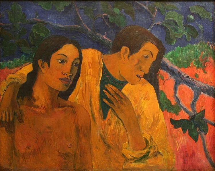 Paul Gauguin Flight oil painting image
